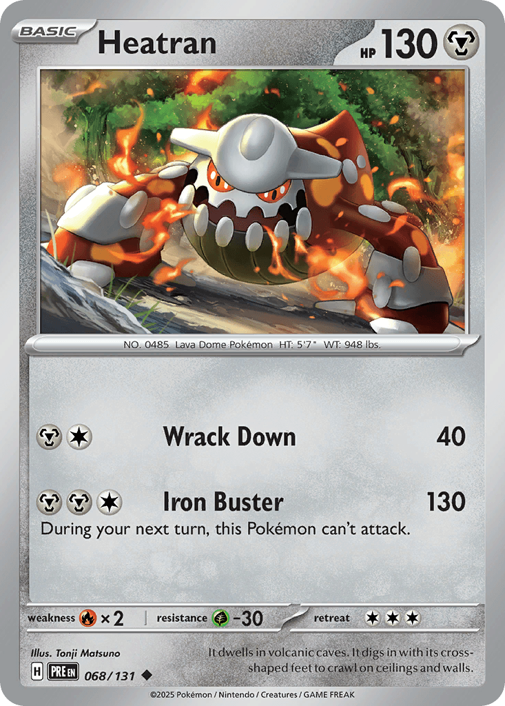 Heatran · Prismatic Evolutions