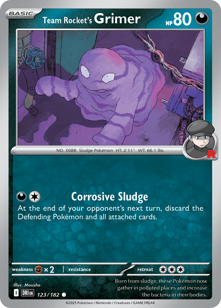 Team Rocket's Grimer · Destined Rivals